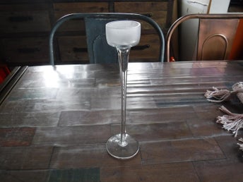 25 cm höga hand gjord ljusstake