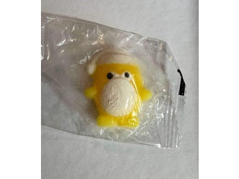 Mini Mochi Squishy blå figur - Kawaii fidget toy, stressboll present