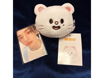 Stray Kids SKZOO Official Plush Doll Photo Card Jiniret Hyunjin