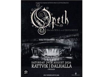 Opeth Dalhalla 29/8
