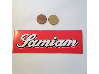Samiam - Klistermärke/sticker - 130x45mm