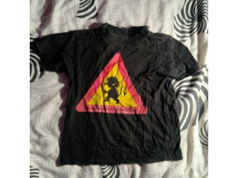 Svart troll t-shirt, storlek 110/120
