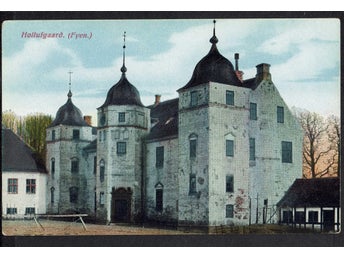 DANMARK. Oanvänt vykort, Hollufgaard Fyn ( 3518 )