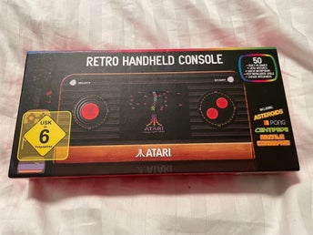 Atari Retro Handhållen Konsol med 50 Inbyggda Spel