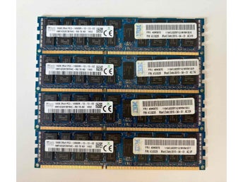 SK Hynix 4x16GB 2Rx4 PC3-14900R RAM Module (4x1.. | Köp på Tradera
