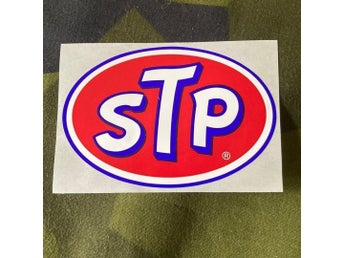 Retro klistermärke STP