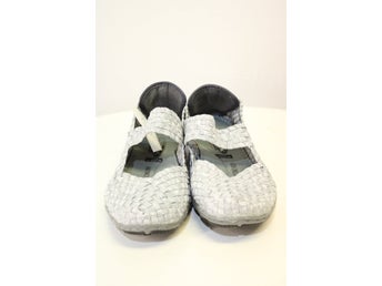 Ballerina, resårskor - Silver - Rock Springs - Storlek 36