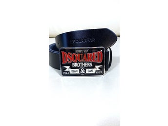 DSQUARED2 Herrbä i läder
