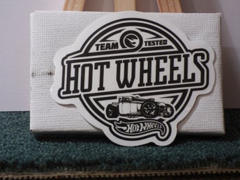 Hot Wheels Klistermärke
