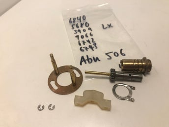 reservdel för Abu 506 här: 6840, 5680, 3909, 9066, 6742, 6743 innerdelar