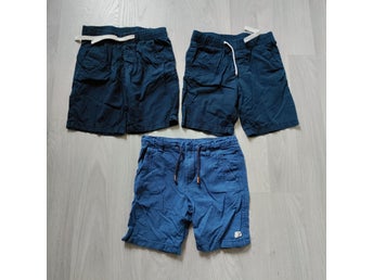 H&M - Shorts - Blå - Storlek 122
