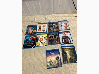 Blu-ray filmer bla Disney, Harry Potter