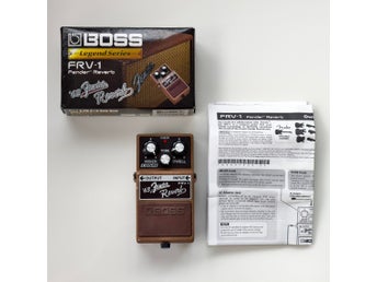 Boss FRV-1 Fender Reverb pedal Legend Series