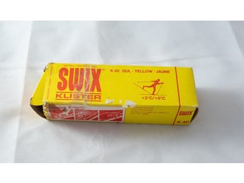 Swix Klister K 40 Gul - För Skidor Yellow Skidvalla