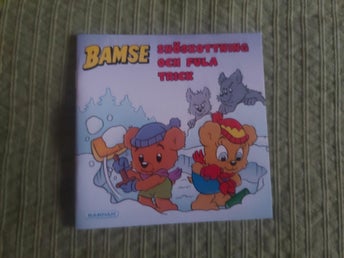 Bok Pixi Bamse Snöskottning och Fula Trick Höjd ca 10 cm Bredd 10 cm