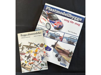 PAKET med 2 böcker om plastmodellbygge
