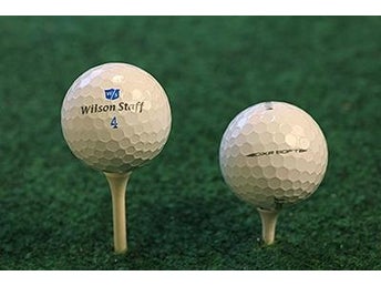 40 st Golfbollar Wilson DX2 Soft Lady i Mycket bra skick ( B-klass)