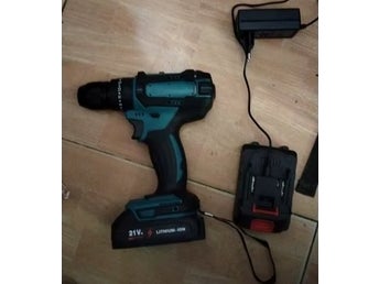 3-i-1 520N.M elektrisk skruvmejsel med 10mm chuck, elektrisk slagborrmaskin
