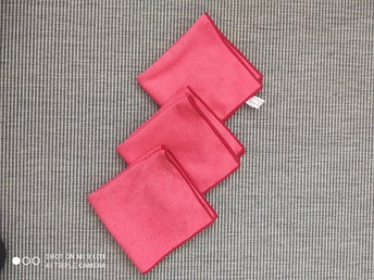 Städ trasor Fräscha hög kvalite rosa mikrofiberdukar – 3-pack!