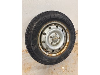 Hjul från en HUSBIL/5x130, 16 tum, så gott som oanvänt däck på, 225/65 R16C