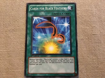 yugioh cards for black feathers Yu-Gi-Oh! - (DP11-EN020) - Duelist Pack 11: Crow - 1st Edition A single individual card from the Yu Cards for Black Feathers (UTR)