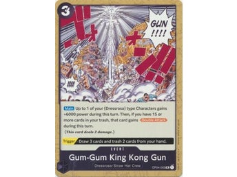 Gum-Gum King Kong Gun (One Piece: OP04 Kingdoms of Intrigue)