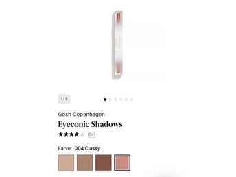 Gosh Copenhagen Eyeconic Shadows - 004 Classy