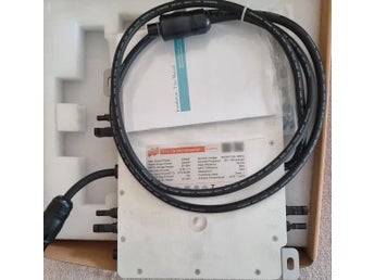 2000W 20-60V nätansluten mikro solar invertersats med inbyggt WIFI/begränsare