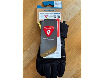 Shimano svarta handskar, storlek L