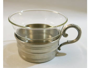 Mugg med glas Scandiatenn Karlshamn SKK.Schott Verra Germany