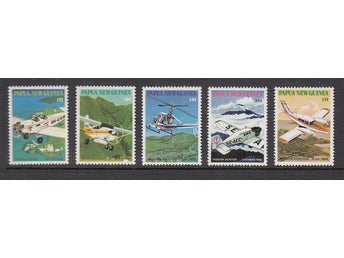 Papua Nya Guinea, Mi 413-17, flyg, xx