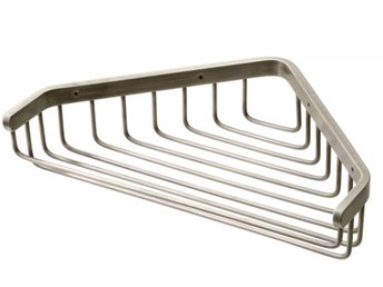 Tapwell TA156 Tvålhylla hörn Borstad Nickel 9421131 Soap Dish for corner