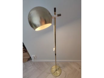 Retro Golvlampa i mässing