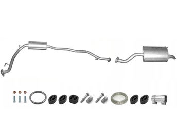 Avgassystem Honda Jazz