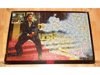 Scarface Al Pacino - Universal Studios Pyramid UK Poster