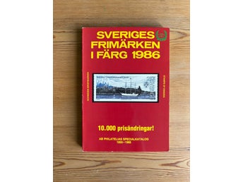 Sveriges Frimärken I Färg 1986, AB Philatelias Specialkatalog 1855-1985