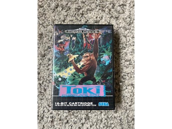 Jeu Vidéo Toki Version Originale Sega Megadrive - Bon état, Cartouche Et Boîtier Inclus