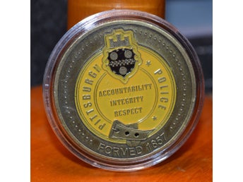 Pittsburgh Police 1857 Department (Saint Michael) Mynt