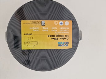 2x Carbon Filter 210mm for Cooker Hood (Replacement for Dehflex AK01)