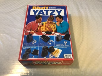 Bluffyatzy spel från Kärnan komplett Bluff Yatzy