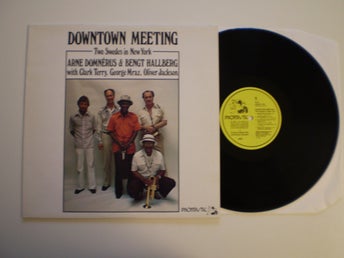 ARNE DOMNÉRUS & BENGT HALLBERG - DOWNTOWN MEETING (Phontastic LP 1979 Sverige)