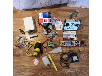 Model plane parts O.S. MAX motor Futaba RadioControl Pylon Brand Starter m.m