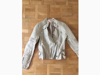 Chiquelle beige Moto jacket sand S skinnjacka (402510061) ᐈ Chiquelle beige Moto jacket sand S skinnjacka (402510061) ᐈ
