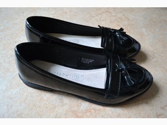 primark black loafers womens