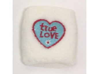 Övrigt TRUE LOVE - Svettarmband Samlarobjekt