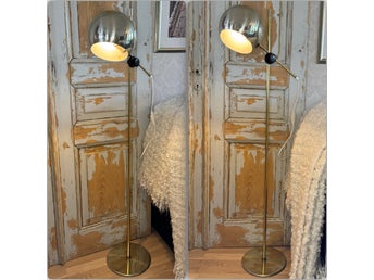 Golvlampa / Hemi 324 / Mässing / Vintage / Retro / 60-70 tal / 1 st