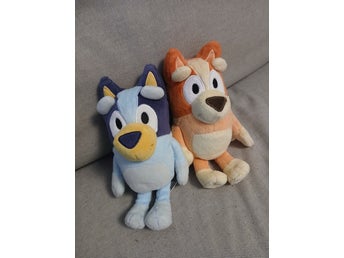 Bluey och Bingo gosedjur