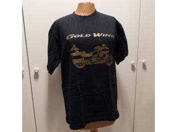 Gold Wing svart t-shirt, storlek S