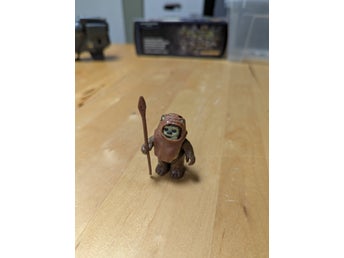Star Wars Ewok figur med spjut (1984)