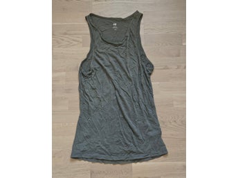 H&M grönt linne, storlek S